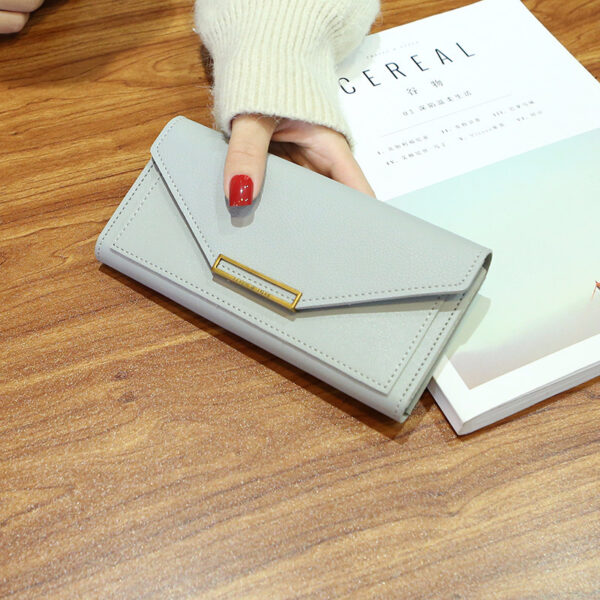 A Multi-functional Buckle Retro Thin Coin Purse From Japan And South Korea - Image 2