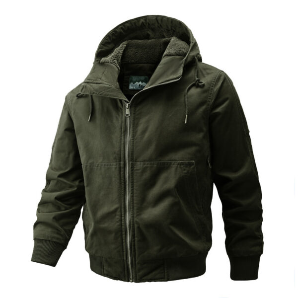 Cashmere Winter Coat For Men Padded Jacket - Image 5