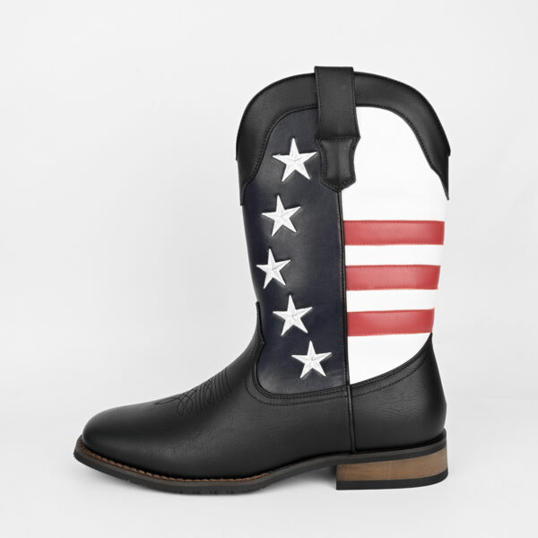 Five-pointed Star Suit Men's Western Cowboy Boot - Image 3