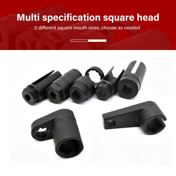 7x OXYGEN INJECTOR SENSOR SOCKET REMOVAL SET TOOL ENGINE 22MM27MM29MM 15-20 - Image 9