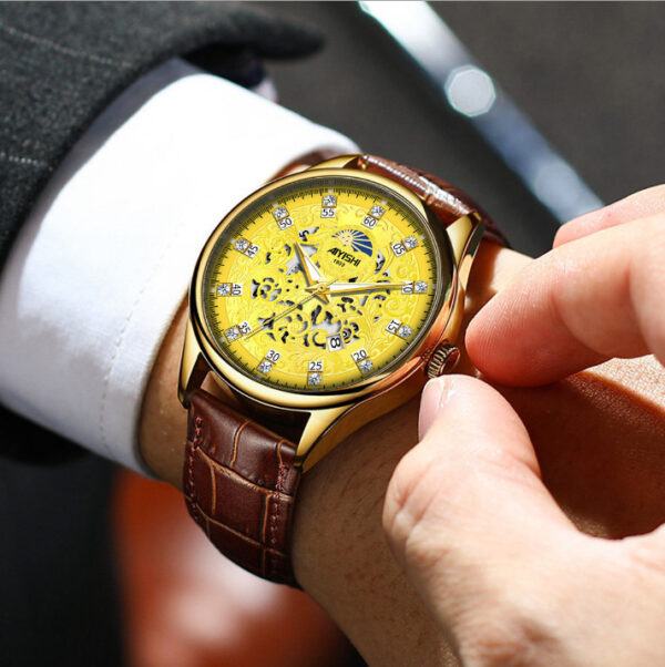 Waterproof Fashion Automatic Non-mechanical Watch - Image 4