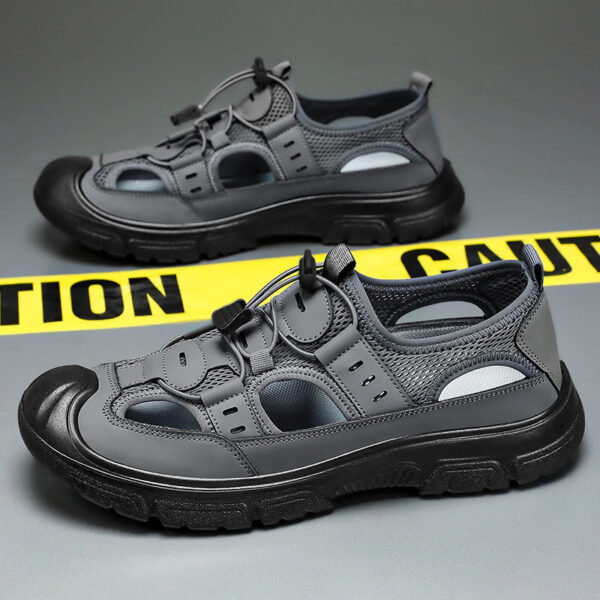 Summer Beach Hole Wading Rotating Button Sandals Men's Casual Shoes - Image 4