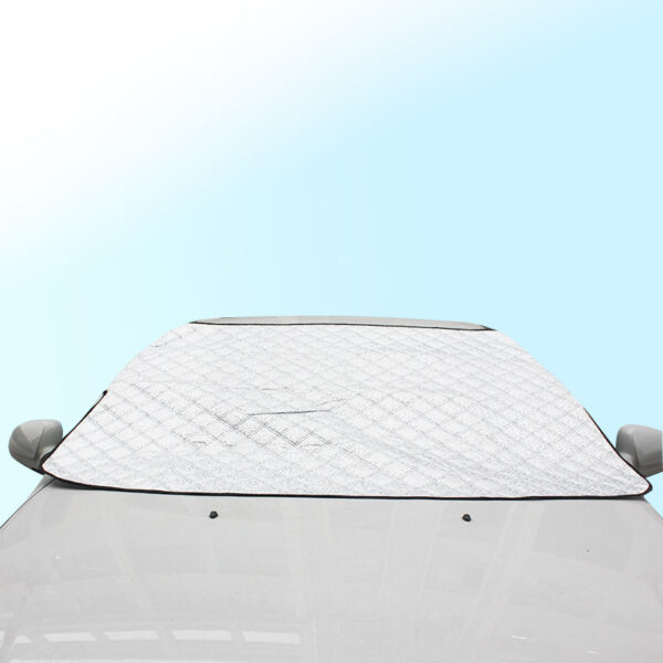 Car Covers Car Windscreen Cover Anti Snow Frost Ice Windshield Dust Protector Heat Sun Shade Ice Large Snow Dust Protector - Image 7