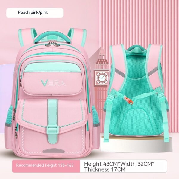 Backpack Spine Protection Waterproof Large Capacity - Image 5