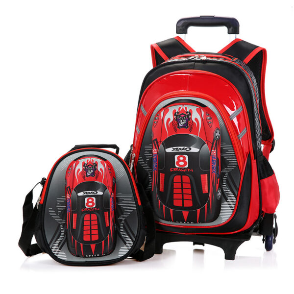 The New Men's Detachable Trolley Schoolbag Reduces The Burden - Image 6
