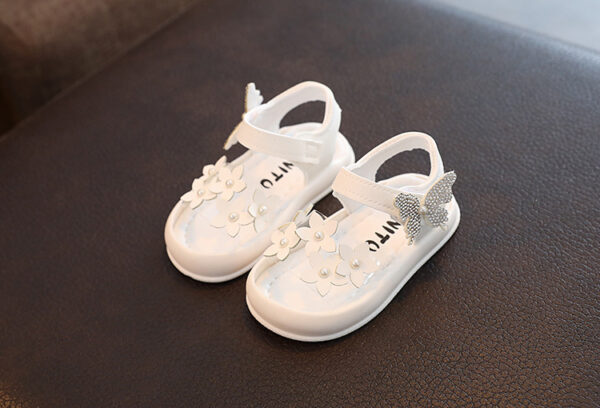 Little Kids' Princess Shoes Non-slip Soft-soled Baby Shoes - Image 4