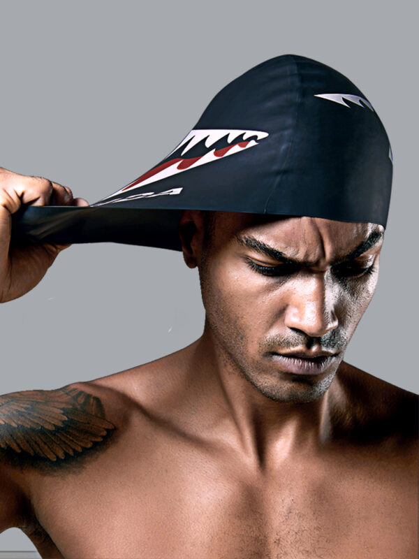 Silicone swimming cap - Image 2