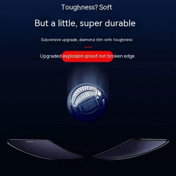 Privacy Tempered Film Dustproof Net Full-cover Screen Protector - Image 6