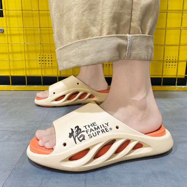 Men's Fashion Casual Outdoor Soft Bottom Sports Platform Slippers - Image 4