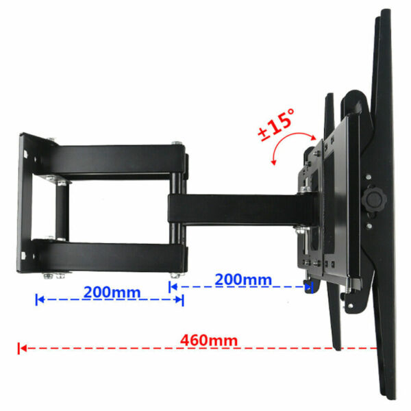 TV Wall Bracket Mount Tilt Swivel LG  32 40 43 50 55 65 70 Inch - Image 2