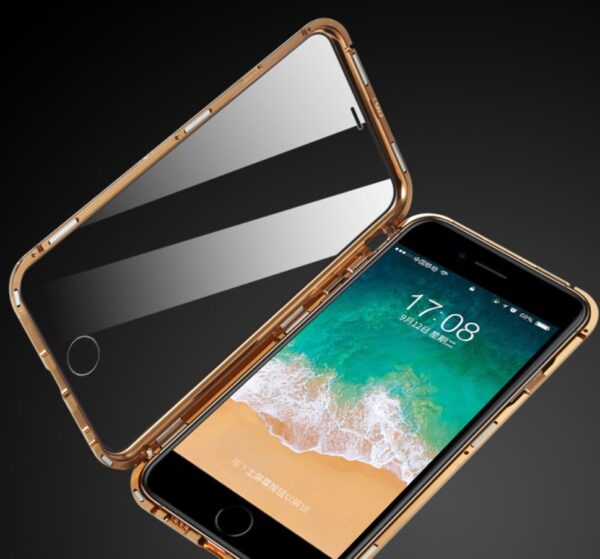 Double-sided glass magnetic king mobile phone case no anti-peep function - Image 10