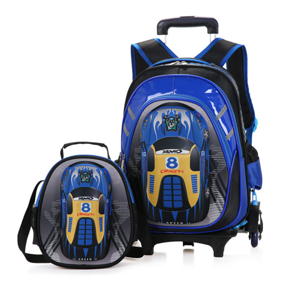 The New Men's Detachable Trolley Schoolbag Reduces The Burden - Image 8