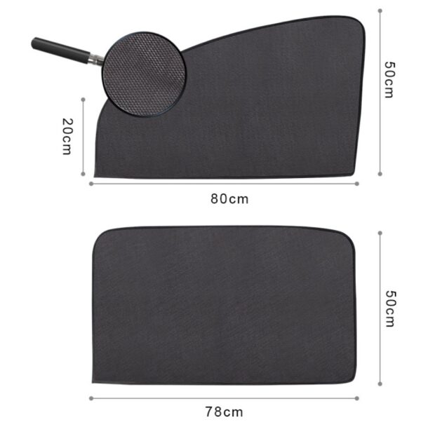 Magnetic absorption car shade - Image 6