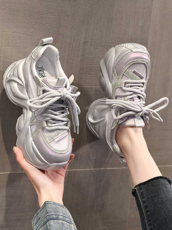 Thick Bottom Korean Casual Ins Style Dad Shoes - Image 2