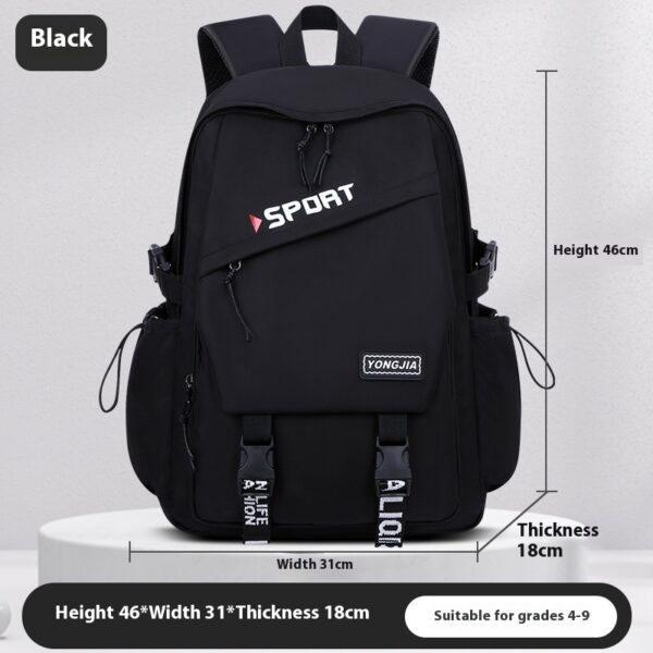 School Trends Backpack Simple Large Capacity - Image 5