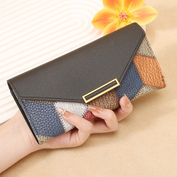 A Multi-functional Buckle Retro Thin Coin Purse From Japan And South Korea - Image 6
