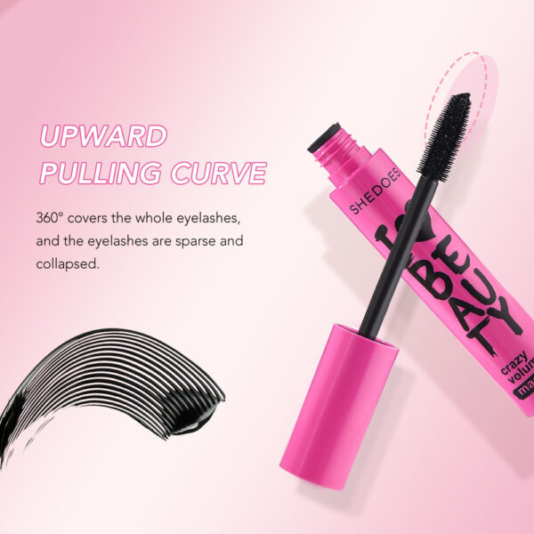Waterproof Thick Lengthened Not Smudge Large Capacity Four-color Mascara - Image 4