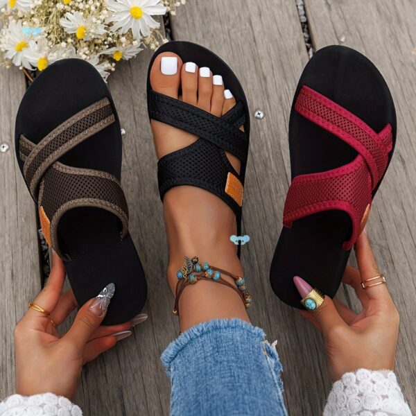 Summer Outdoor Women's Breathable Mesh Slippers - Image 7