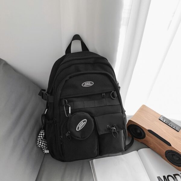 High School And College Student College Style Computer Bag Couple Backpack - Image 6