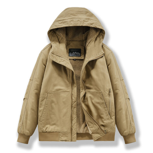 Cashmere Winter Coat For Men Padded Jacket - Image 7