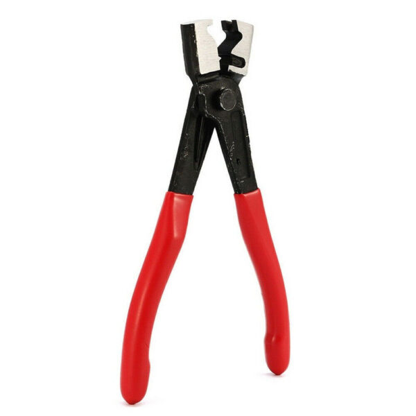 1pc Red Clicr-R Type Hose Clip Plier Practical Metal Collar Clamp Swivel Tool - Image 3