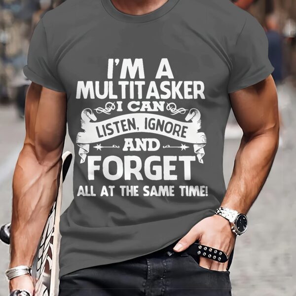 Men's Fashion 3D T-shirt Casual Loose - Image 6