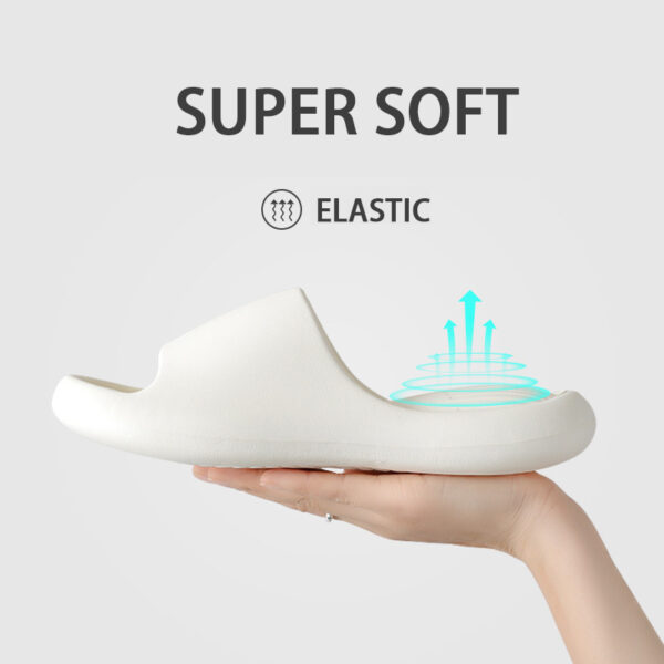 Fashionable Thick Soles Soft And Silent Couples EVA Anti-slip Slippers - Image 3