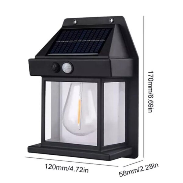 Solar Power PIR Motion Sensor Wall Lights LED Outdoor Garden Security Lamp UK - Image 4