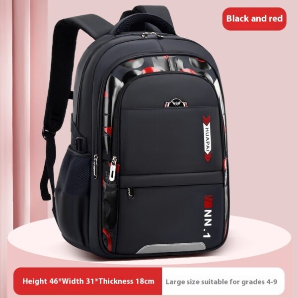 Children's Junior And Middle School Students Large Capacity Backpack - Image 7