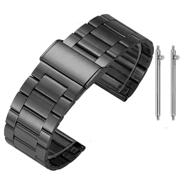 Three Beads Stainless Steel Strap Solid Metal - Image 2