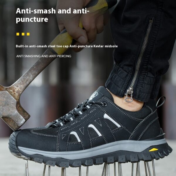 Men's Deodorant Toe Cap Lightweight Protective Footwear - Image 6