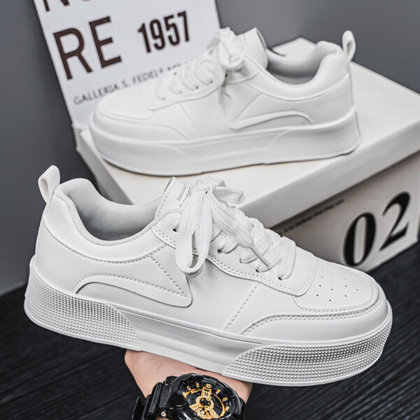 Sneakers Casual Versatile White Sports Men's Shoes - Image 6