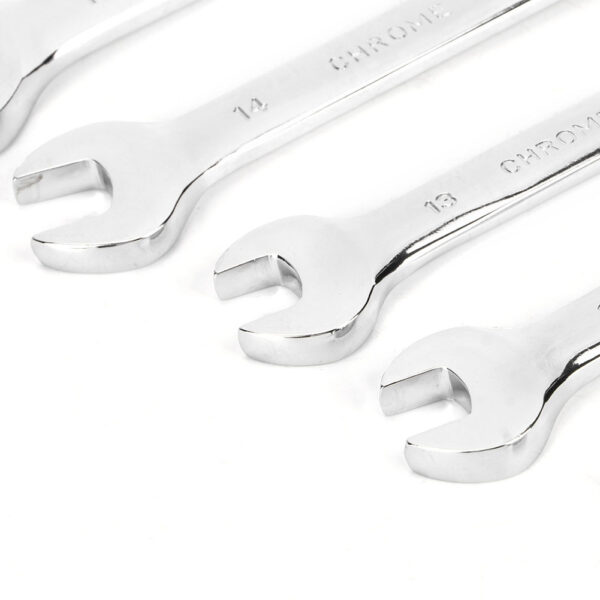 6Pcs Flexible Head Multi Functional Ratchet Conination Spanner Wrench 8-17mm Repair Tools Set - Image 7