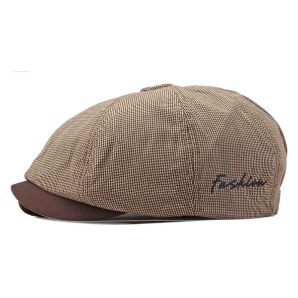 Spring And Summer Thin Breathable Octagonal Cap Male - Image 6