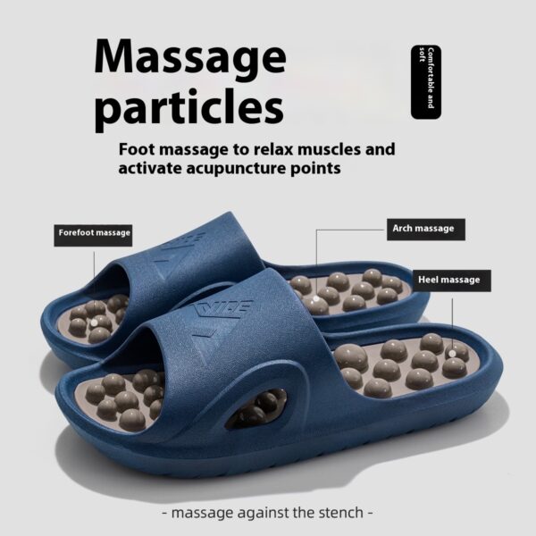Ball Massage Sandals Bathroom Bath Non-slip Wear-resistant Anti-slip Bath Mat Pedicure - Image 5