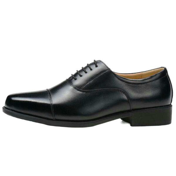 Mesh Three Connector Business Casual Leather Shoes - Image 5