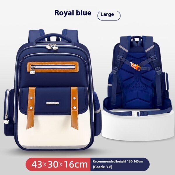 Oxford Cloth Children's Schoolbag Large Capacity Backpack - Image 7