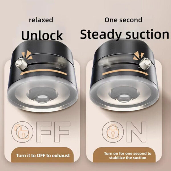 NEW Vacuum Magnetic Suction Cup Car Phone Holder Stand Car Mount 360 Rotation - Image 8
