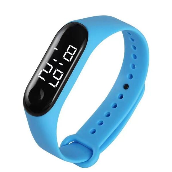 LED Sports Kids Swimming Waterproof Touch Electronic Watch - Image 9