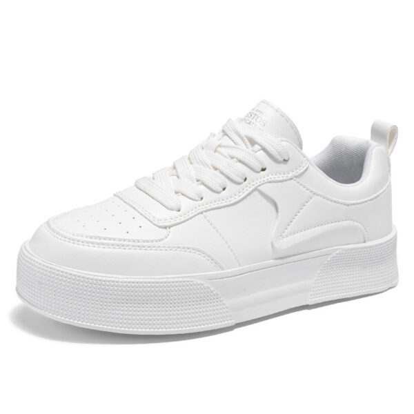Sneakers Casual Versatile White Sports Men's Shoes - Image 4