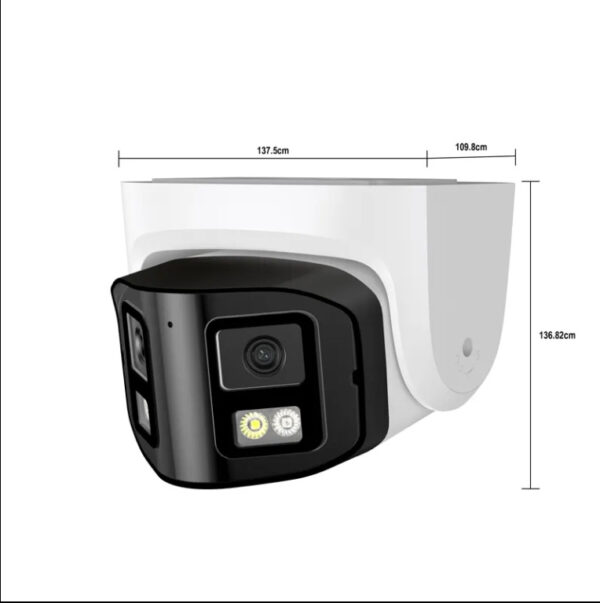 4MP Dual-lens IP Safety Belt Panoramic CCTV Webcam - Image 3