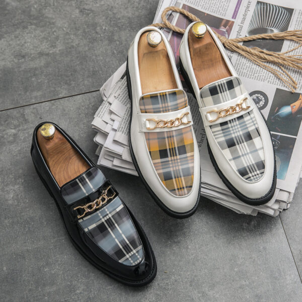 Pointed Casual Leather Shoes Men's Shoes - Image 3