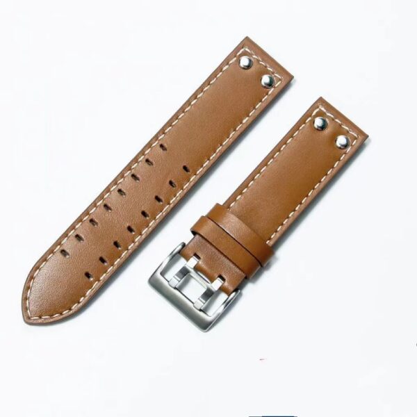 Suitable For Khaki Field First Layer Cowhide Watch Strap 22 Mm20mm - Image 6