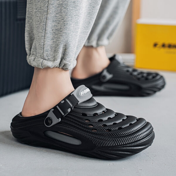 Men's Simple And Stylish Casual Platform Slippers - Image 2