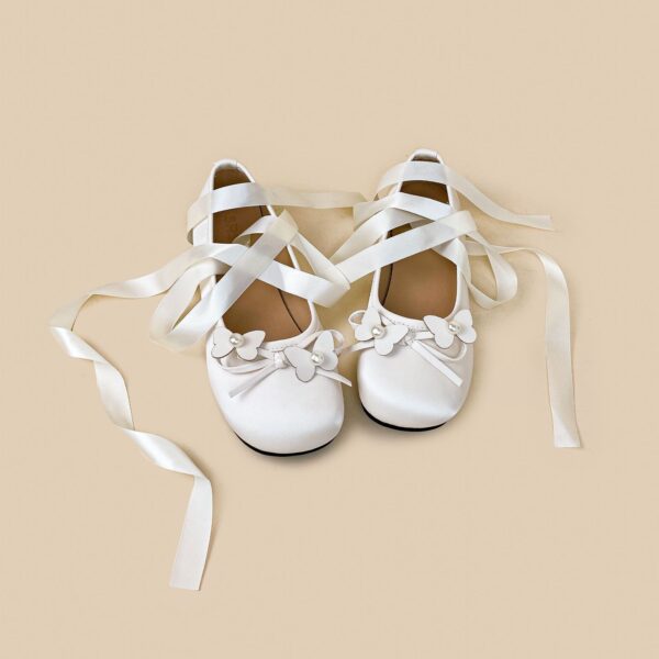 Women's French Leather Shoes Ballet - Image 4