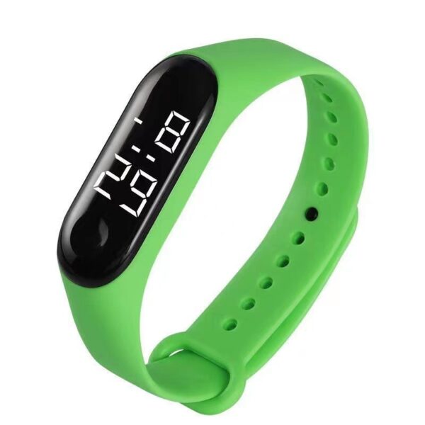LED Sports Kids Swimming Waterproof Touch Electronic Watch - Image 5