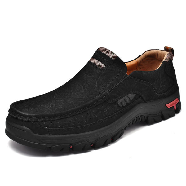 Men's Leather Large Size Casual Shoes - Image 7