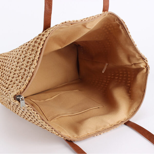 New Solid Color Simple Shoulder Bag For Women - Image 5