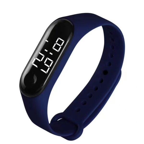 LED Sports Kids Swimming Waterproof Touch Electronic Watch - Image 2