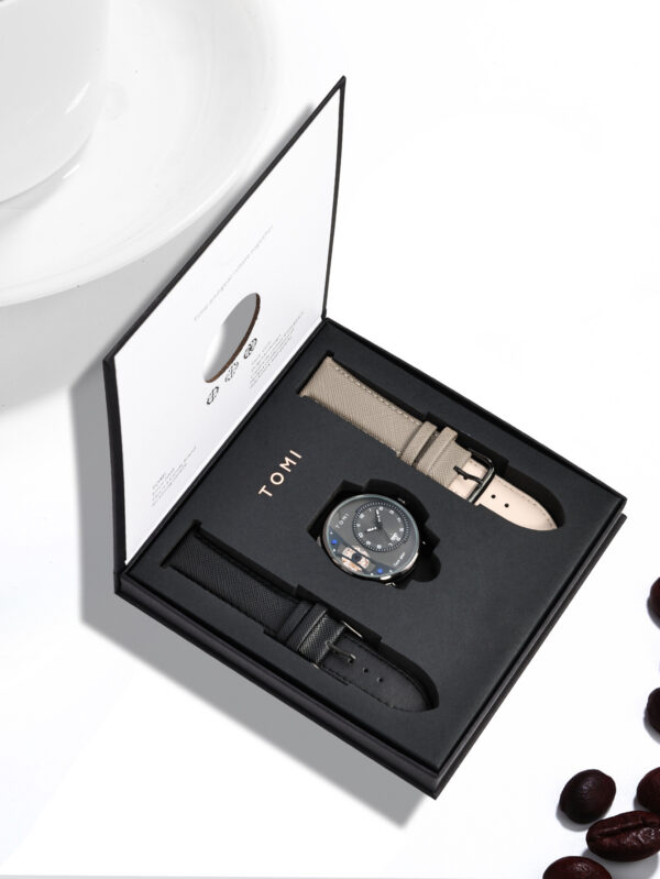 Simple Fashion Gift Box Business Trends Belt Men's Watch - Image 4